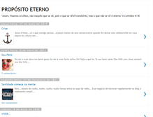 Tablet Screenshot of dessapropositoeterno.blogspot.com