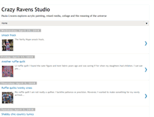 Tablet Screenshot of crazyravens.blogspot.com