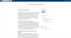 Desktop Screenshot of juniormatador.blogspot.com