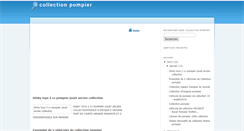Desktop Screenshot of collectionpompier.blogspot.com