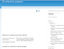 Tablet Screenshot of collectionpompier.blogspot.com