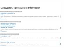 Tablet Screenshot of liposuccion-info.blogspot.com