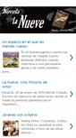 Mobile Screenshot of novela-lanueve.blogspot.com