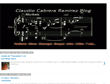 Tablet Screenshot of cabreraclaudio.blogspot.com