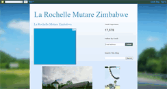 Desktop Screenshot of larochellemutarezimbabwe.blogspot.com