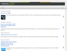 Tablet Screenshot of androidcentric.blogspot.com