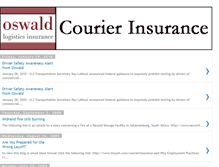 Tablet Screenshot of insuranceforcouriers.blogspot.com