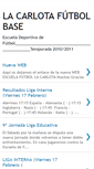 Mobile Screenshot of lacarlotafutbolbase.blogspot.com