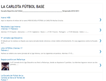 Tablet Screenshot of lacarlotafutbolbase.blogspot.com