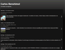 Tablet Screenshot of carlosbenshimol.blogspot.com