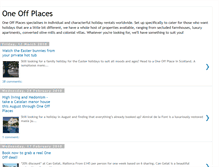 Tablet Screenshot of oneoffplaces.blogspot.com