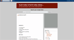 Desktop Screenshot of indianrecipes4u.blogspot.com