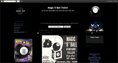 Desktop Screenshot of magic-8-ball-movie-trailer.blogspot.com