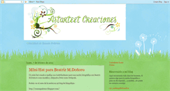 Desktop Screenshot of creacionesastarteet.blogspot.com