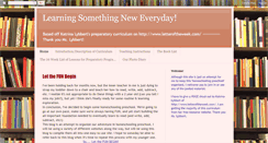 Desktop Screenshot of preparingforschool.blogspot.com