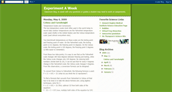 Desktop Screenshot of experimentaweek.blogspot.com