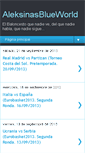 Mobile Screenshot of aleksinasblueworld.blogspot.com
