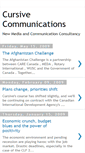 Mobile Screenshot of cursivecommunications.blogspot.com