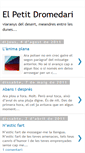Mobile Screenshot of elpetitdromedari.blogspot.com