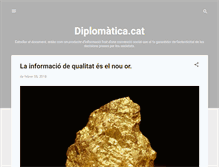 Tablet Screenshot of diplomaticapuntcat.blogspot.com