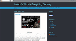 Desktop Screenshot of meebosworld.blogspot.com