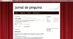 Desktop Screenshot of jurnaldepinguina.blogspot.com