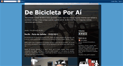 Desktop Screenshot of debicicletaporai.blogspot.com