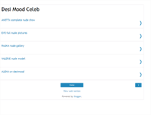 Tablet Screenshot of desimoodceleb.blogspot.com