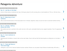 Tablet Screenshot of patagoniaadventure.blogspot.com