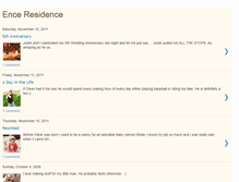 Tablet Screenshot of enceresidence.blogspot.com