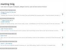 Tablet Screenshot of muntingtinigchicago.blogspot.com