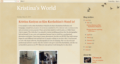 Desktop Screenshot of kristinakasiyan.blogspot.com