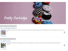 Tablet Screenshot of prettypartridge.blogspot.com