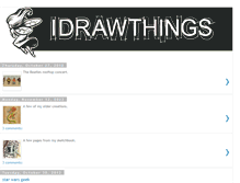 Tablet Screenshot of idrawthings.blogspot.com