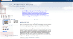 Desktop Screenshot of lorenzoprosperi.blogspot.com