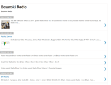 Tablet Screenshot of bosanskiradio.blogspot.com