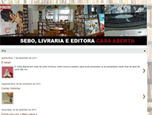Tablet Screenshot of blogdacasaaberta.blogspot.com
