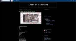 Desktop Screenshot of clasesdehardware.blogspot.com