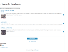 Tablet Screenshot of clasesdehardware.blogspot.com