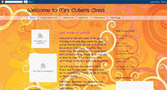 Desktop Screenshot of mrscullensclass.blogspot.com