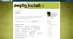 Desktop Screenshot of emptylocket03.blogspot.com