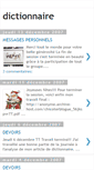 Mobile Screenshot of dictionnairescarolineblackburn.blogspot.com
