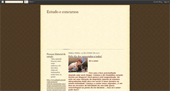 Desktop Screenshot of estudoeconcursos.blogspot.com