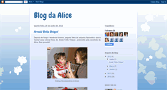 Desktop Screenshot of alicedelacerda.blogspot.com