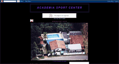 Desktop Screenshot of academiasportcenter-rr.blogspot.com
