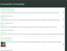 Tablet Screenshot of escolaritatcompartida.blogspot.com