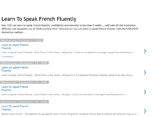 Tablet Screenshot of learntospeakfluently.blogspot.com