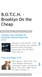 Mobile Screenshot of brooklynonthecheap.blogspot.com