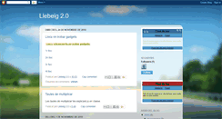 Desktop Screenshot of llebeig2punt0.blogspot.com