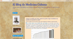 Desktop Screenshot of medicinacubana.blogspot.com